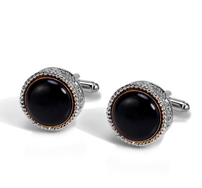 Black Onyx cufflink set